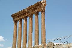 
Bekaa Valley - Baalbek Temple Of Jupiter Six Roman Corinthian Columns
